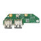 Gintai Laptop-Platine mit Zwei USB-Anschlüssen und Einschalttaste für HP 15-EF 15-DY 15-FQ 15-EQ 15S-EQ 15S-FQ 15-DY1731MS L84052-001 L63580-001 L84052-001 DA0P5ETB6B0 DD00P5TB6D0 DA0P5DTB8B0