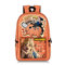 XSLGOGO Anime Chainsaw Man School Backpack Cartoon Casual Daypack Denji Daypack Student Laptop Bag Power College Bag