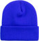 Rosoz Beanie-Mützen für Herren, Slouchy Beanies für Männer, Strickmützen für Frauen, weich, warm, Unisex, mit Bündchen, Königsblau, 7-7.25