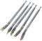Yumin 5 Pcs 32cm Longueur 5 Section Antenne Telescopique AM FM Radio 180 Degree