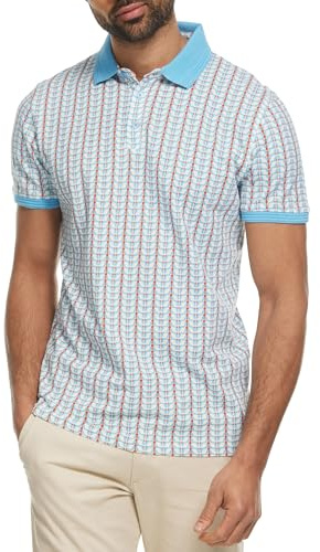 Indicode Herren INHermann Retro-Poloshirt aus 100% Baumwolle mit Polokragen