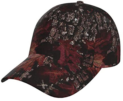 Hysdpuzk Baseballkappe mit Fahrraddruck Tylish Curved-Brim – Volldruck-Polyesterhut für alle Jahreszeiten und Geschlechter, Outfitter Tuff Camo, Einheitsgröße
