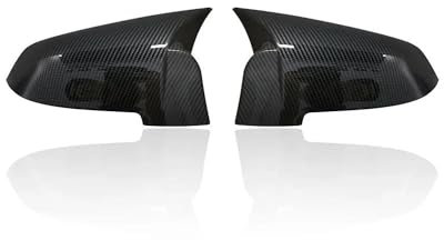 Außenspiegelkappen Für 5 6 7 Serie F10 F11 F18 GT 5GT F07 F06 F12 F13 LCL F01 F02 Carbon Fiber Seite rückspiegel Abdeckung Kappe Tür Spiegelkappen(Carbon Fiber)