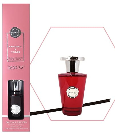Baltus Reed Diffuser 1000ml Wick Fragrance Scented Grapefruit Vetiver Aroma