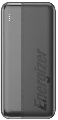 Energizer Batterie externe à charge rapide 30 000 mAh 15 W max avec deux sorties USB-C et une sortie USB-A, entrée USB-C, noir