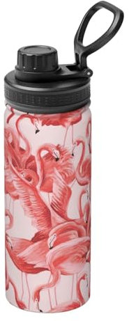 Flamingo Bouteille d'eau isotherme en acier inoxydable 532 ml