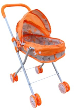 KiBcsLic Puppenwagen, Pädagogisches Miniatur Schiebewagen Spielzeug für Kinder, Kleine Mädchen