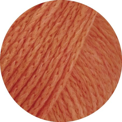 LANA GROSSA Cool Merino Big | Voluminöses Kettengarn aus klassischer Merinowolle | Handstrickgarn aus 90% Schurwolle & 10% Polyamid | 50g Wolle zum Stricken & Häkeln | 90m Garn FB 236