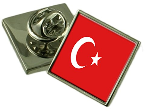 Select Gifts Die Türkei eine Anstecknadel Abzeichen graviert personalisierten Box
