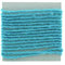 Wollkordel TÜRKIS 3 m x 4 mm Wolldocht 4 mm Kordel 100% Wolle Dekoband Schleifenband Geschenkband Filzkordel Wollschnur Wollband Bastelwolle
