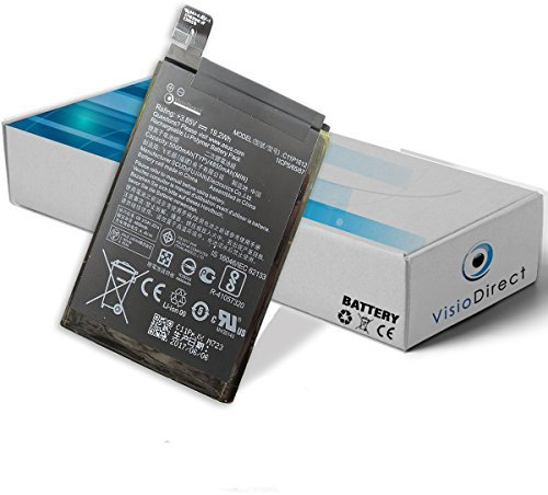 Visiodirect® Batterie pour téléphone Portable ASUS Zenfone 4 Max ZC554KL X001D C11P1612 5000mAh