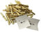 PARTY DISCOUNT Röllchenlose Nieten Gold, 500 Stück
