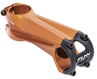 Funn Stryge Fahrrad-Vorbau mit -5 Grad - Länge 100mm Vorbau mit 31,8mm Lenkerklemmung, Fahrrad-Vorbau für Mountainbike, BMX-Bike, Rennrad und Gravel-Bike (Orange)