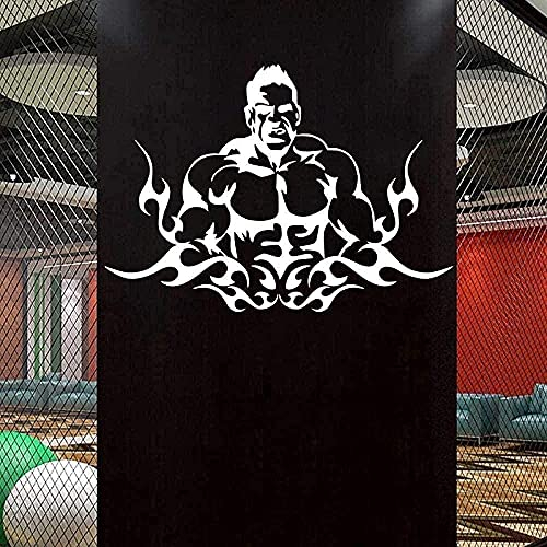 Wandaufkleber Kunst Aufkleber Auto Fitness-Studio Fitness Poster Dekoration Fitness-Studio 42X58Cm