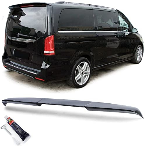 Sport Dach Heckspoiler Schwarz Glanz mit ABE für Mercedes V Vito W447 W448 ab 14