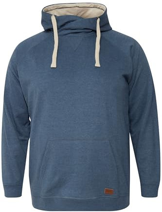 Blend BHSales Herren Kapuzenpullover Big & Tall Hoodie Vintage Pullover mit Kapuze Große Größen bis 6XL Kängurutasche Baumwollmischung Regular fit, Größe:5XL, Farbe:Ensign Blue (194026)