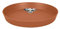 Elho Loft Urban Saucer Round 30 - Sottovaso per Esterno Accessori - Ø 30.2 x H 4.1 cm - Marrone/Terra