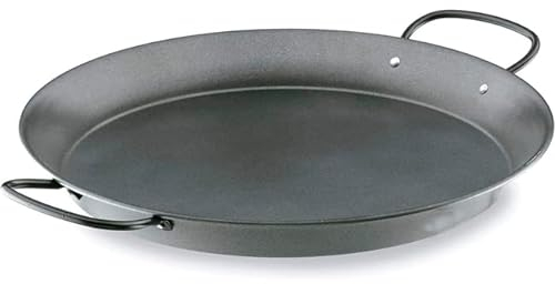 Suinga Paellera de Acero al Carbono, Antiadherente, Recubrimiento ecológico (45 cm - 12 raciones)