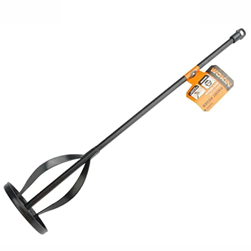 Toolstek Wokin 16 Paint Mixer Hex Head Mixing Paddle Whisk Tool for Electric Drill. Perfect for Mixing Cement, Mud, Stains, Sealer, Plaster, and Render Efficiently