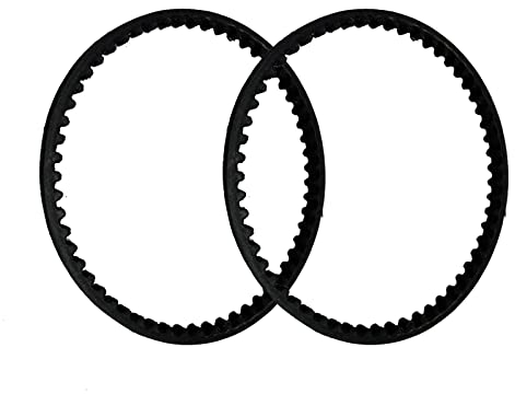 HUAYUWA 2 x Hauptbürsten-Motorriemen, kompatibel mit Neato d75 80 d80 d85 Connected d3 d4 d5 d6 d7 d8 Roboter-Staubsauger-Ersatzriemen