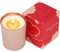 HERZWÄRMER Kerzen mit Herz-Inlay in Rosen Geschenkbox Rosa Becher, Valentinstag und Muttertagsgeschenk Kerze mit Herz Einlage als Dankeschön Geschenkideen für Mutti Mama Mutter