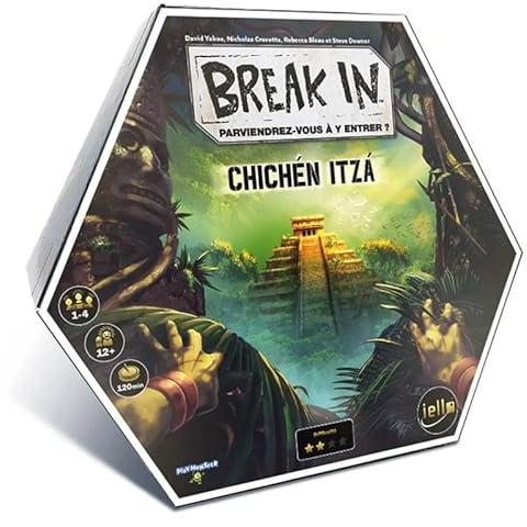 IELLO Break In – Chichen Itza FR: Escape Game, 12+, 1-4 Spieler, 120+ Min, Mayan Civilization