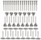 Gasea 45Pcs Wire Brushes Set, 3mm Shank Mini Wire Polishing Wheel Cleaning Brush Drill Rotary Tools Assortment Kit