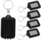 BESPORTBLE 5stücke Teiliges Tragbare Solar-taschenlampe Mit Schlüsselanhänger Handliche Led-taschenlampe Für Camping Wandern Angeln Und Notfälle Effizient Und Platzsparend
