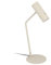 EGLO LED Tischlampe Caminia, Nachttischlampe mit Spot, Tischleuchte für Wohnzimmer und Schlafzimmer aus Metall in Beige und Gold, GU10-Leuchtmittel, warmweiß