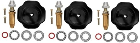 OSALADI 3 Sets Pressure Cooker Valve Replacement Parts Pressure Cooker Accessories Easy to Use