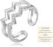 Choistily To My Daughter Fidget-Ring, Muttertagsgeschenk, Mutter-Tochter-Ring, Angstspinnerring für Frauen, verstellbar, lassen Sie sie ringen, Tochter, Geschenke von Mutter, Angst, Schmuck,