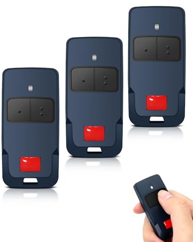 433 MHz Handsender für Mitto COOL C2 C4, Mitto 2/4, Mitto 2A/4A, Mitto B RCB 02/04, Rolling-Code, 2 Kanäle Remote Control Fernbedienung (3PCS)