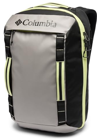 Columbia Unisex Landroamer Travel Backpack, Backpack, Flint Grey/Black/Citron Haze, One Size