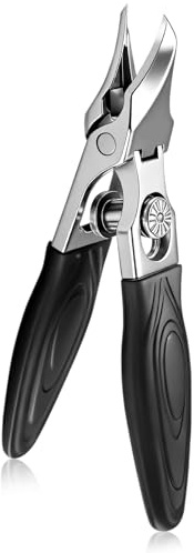 Nail Clippers for Ingrown, Professional 30° Precision Ingrown Toenail Clippers, Slanted Sharp Nail Cutter with Nail Catcher, Safety Lock & Anti-Splash Design - Easy Grip Nail Clipper for Men & Women