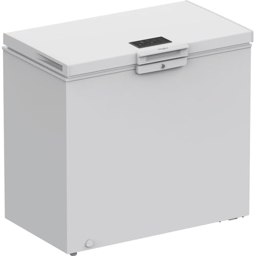 Whirlpool W3RHS19EW1 Congelatore a pozzetto 198L Classe E Bianco | Tecnologia 6° Senso, TurboFreeze, FastFreeze, Funzione Blocco, Comandi Elettronici, 2 Cestelli
