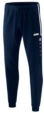 JAKO - Pantalon Polyester Compétition 2.0, Mixte Enfant, Marin, 140