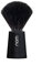 nom - Rasierpinsel - CARL Serie - Synthetische Faser Black Fibre - Kunststoff schwarz