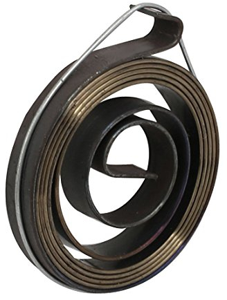 sourcing map Bohrer Press Spring, 6mm Breite zwei Haken Bohrer Spiralfeder Montage schwarz