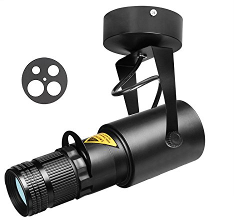 15W Weiß LED Pinspot Licht,Spotlight Led Punktstrahler Verstellbar IrisblendeDrehbar Light Scheinwerfer Par-Licht f Bühnenlicht ür DJ Disco Party Club