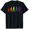 Regenbogen Evolution Cello T-Shirt T-Shirt