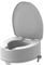 Toilettensitzerhöhung 15 cm mit Deckel