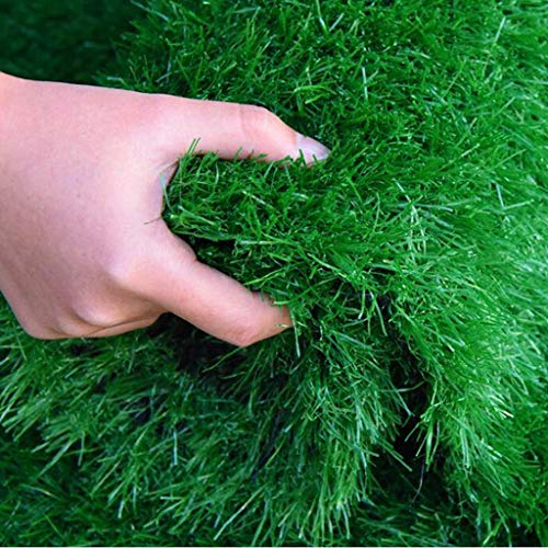 Künstliches Gras, Grün Rasen Teppich Mat Realistische Synthetic Indoor Outdoor Garten Landschaft for Haustiere Benutzerdefinierte Größe (Size : 79x79in)