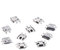 BIlinli 10 Prises Micro USB B 5 Broches Femelle SMD 4 Broches Pieds connecteur Dip Socket