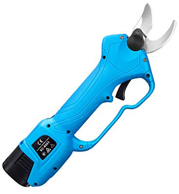 Laecabv Secateur e Cesoie per potatura elettrica 16.8V 25mm Forbici Giardinaggio Fai da Te Strumento Cordless Professionale per Albero Albero da Frutta Entro la potatura delle Viti