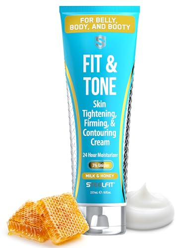 SteelFit Firming Body Lotion - Contouring & Skin Tightening Cream for Body