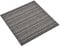vidaXL Carpet Floor Tiles, Anthracite Polypropylene Decking Tiles for Indoor and Outdoor Use - Water, Fire Resistant and Anti-Slip Features