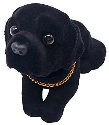 MonLiya Nette Nicken Schütteln Kopf Hund Verzierungen Wackelhund Auto-Innendekoration Ornament Statuen und Skulpturen Schüttelt den Kopf Hundedekoration Deko Figur