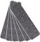JYMYGS 20 x 55CM Stufenmatten innen 15 stück Antirutschstreifen Treppe Set, treppenstufen matten rechteckig selbstklebend zuschneidbar, Treppenteppich für Kinder, Älteste und Haustiere, blau