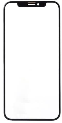 Sintech Premium Frontglas mit Rahmen und OCA Kleber kompatibel für iPhone X