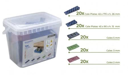 Kit de cales pour terrasse